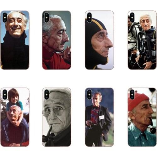 Jacques Cousteau French Naval Officer New Print Phone Accessories Case For HTC U11 Life Capa U11 Plus U 11 U12 Life