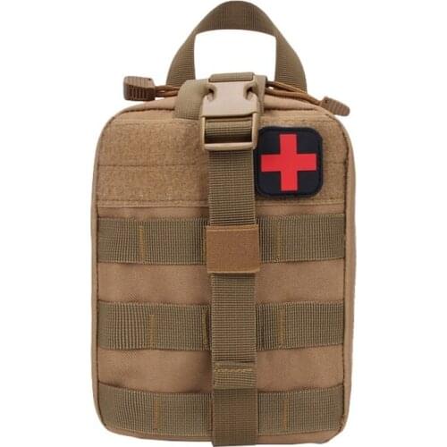 New Outdoor Molle Medical Cover Hunting Emergency Survival Package Utility Tactical Pouch Medical First Aid Kit Patch Bag
