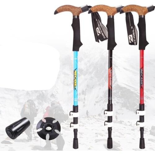 Fonoun Carbon Walking Sticks Ultra Light Climbing Alpenstock 55-120cm Antiskid Wear Resistance Shock Absorption FGNP02