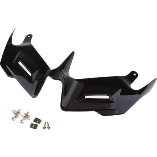 Front Fairing Aerodynamic Winglets For YAMAHA YZF R3 R25, Glossy Black