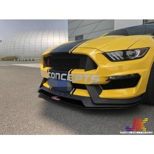 Suitable for 15-17 Ford Mustang Modified Gt350 Lip Large Front Shovel Carbon Fiber Medium Mesh Small Surround