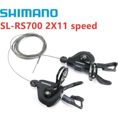 Shimano rs700 sl-RS700 2x11 speed Flatbar Road Bike bicycle Shifter Lever Set - Black 11 speed bike bicycle accessories