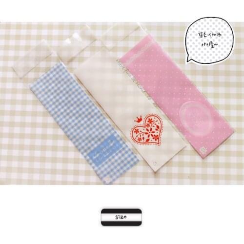 Self Adhesive Seal Plastic Cookies Bags for Kids Birthday Gifts Wedding Party Decoration 100pcs/lot