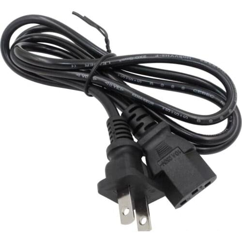 US JP Power Cable Japan American IEC C13 AC Power Supply Lead Cord 1.2m For Digital Storage Oscilloscope Router DVD