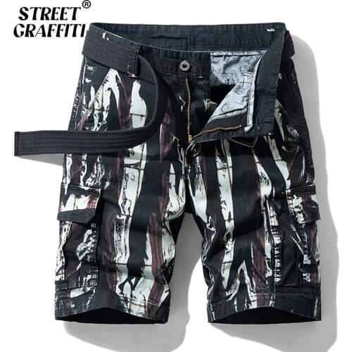 STREET GRAFFITI Men's Denim Shorts