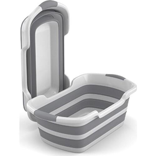 Pet Supplies Dog Bath Basin Collapsible Pet Bath Basin Cat Grooming Clean Portable Bath Basin Run-proof Dropshipping