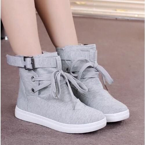2021 Sexy new style fashion casual Martin boots Ladies Round head Lace Up flats shoes women ankle boots free shipping