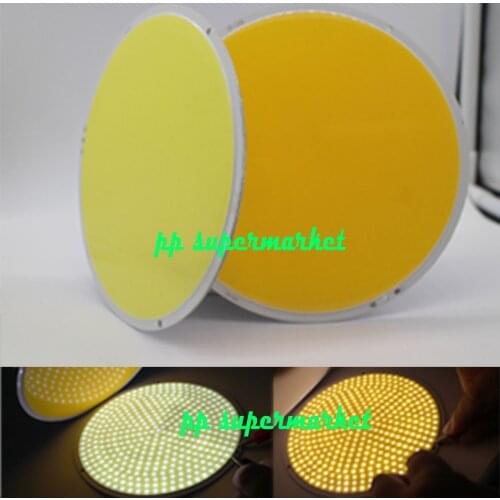 50W 200W Ultra Bright Warm Pure White Round LED COB Lamp Chip On Board DC 12V 14V DIY LED Light Source 108mm 160mm Circular LED