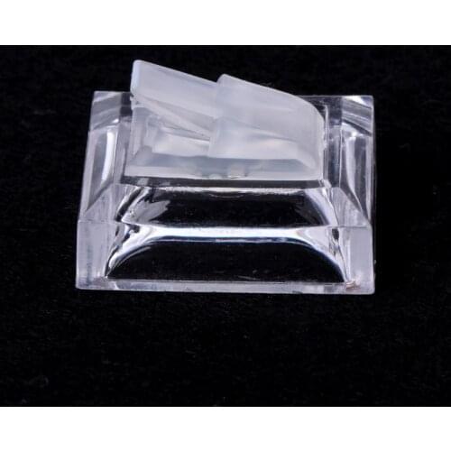 Acrylic Transparent Ring Show Display Showcase Jewelry Decoration Stand Holder