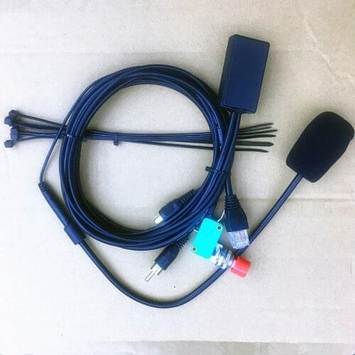 Honghuismart handfree mic speaker 8 pins for Motorola GM338,GM3188,GM300,GM950,SM50,SM120,M120 etc car radio for taxi vehicle