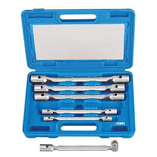 Set of keys double compass jointed 6 pieces FERVI 0340S