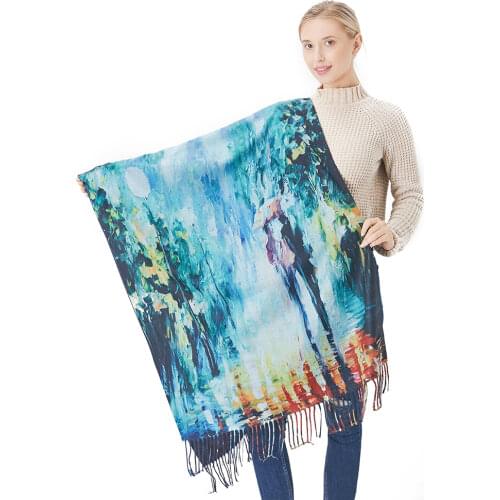 Winter Cashmere Scarf Women Thick Warm Shawl Wrap Designer Lovers Scarves Fashion Tassels Pashmina Blanket Long Foulard 2020 New