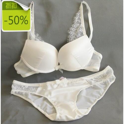 New Fashion woman bra & brief sets sexy push up bra set
