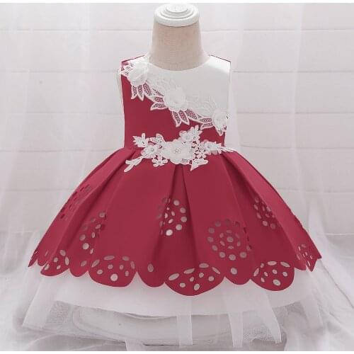 Baby Girl Clothes Infant 1st Birthday Newborn Princess Dress Baby Girls Christening Dress Wedding Gown Party Dresses for Girls