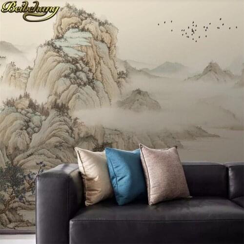 Beibehang custom Landscape wall painting photo wallpapers for Living Room Study Interior Decor murals Wallpaper Papel De Parede