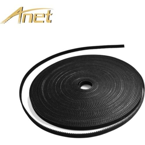 Anet 5pcs 3d printer Parts 1.7 Meters Length Timing Belt Width 6mm GT2-6MM Belt for Reprap Prusa i3 A6 A8 3d Printer Accessories