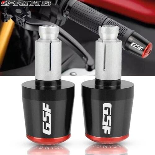 Motorcycles Handlebar Counterweight Plug Slider Handle Bar Ends Grips Fits For SUZUKI GSF 600/650/1200/1250 N/S Bandit GSF1250SA