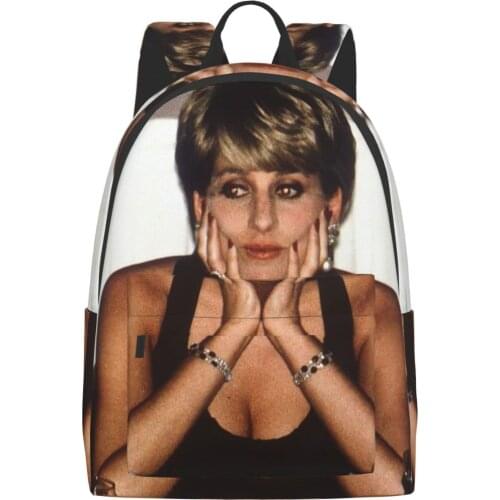 Princess Diana Girl backpack boy computer backpack man backpack woman backpack