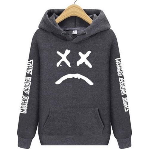 Brand Lil Peep Sweatshirt Men Women Long Sleeve Pullovers Hip Hop Lil Peep Harajuku Fashion Hoodies Street Style Tracksuit Mens