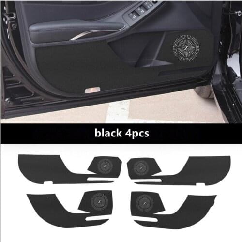 Car Door Protectors Cover Anti Kicking Mat Pad For Toyota Avalon 2019 2020 Interior Accessories