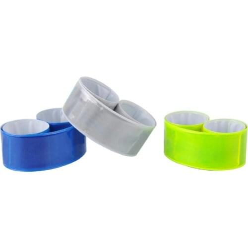 1PC Fashion Running Fishing Cycling Reflective Strips Warning Bike Safety Bicycle Bind Pants Leg Strap Reflective Tape