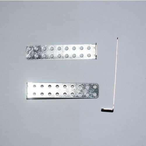 10/100pcs 48mm rake iron/toy part/technology model accessories/DIY accessories/baby toys for children/toy car accessories