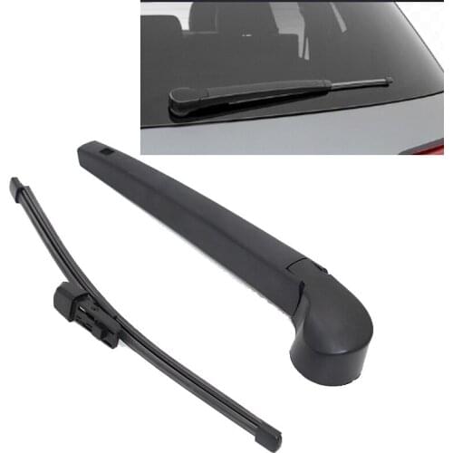 16" Car Rear Wiper Blade Blades Back Window Wipers Arm For SEAT Toledo 2012 - 2016 2017 2018 Windshield Windscreen Front Window
