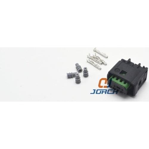 4 Pin Way Tyco amp 1-967640-1 8E0 971 934 Female Car Restrictor Sensor Auto Sealed Connectors sets For VW Audi