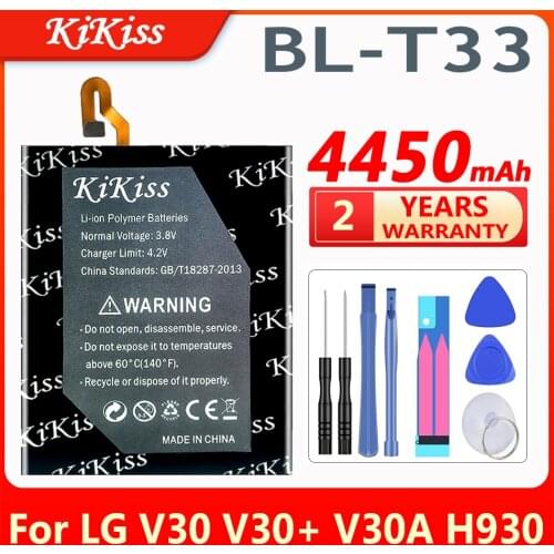 4450mAh BL-T34 battery For LG V30 Sprint V30+ V30A H930 H932 LS998 Mobile Phone Battery BLT34 BL T34 Rechargeable Accumulator
