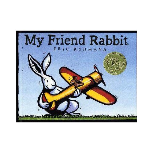 My Friend Rabbit English Books Children Learning Montessori Materials Educational Toys for Children Kid English Printing Book