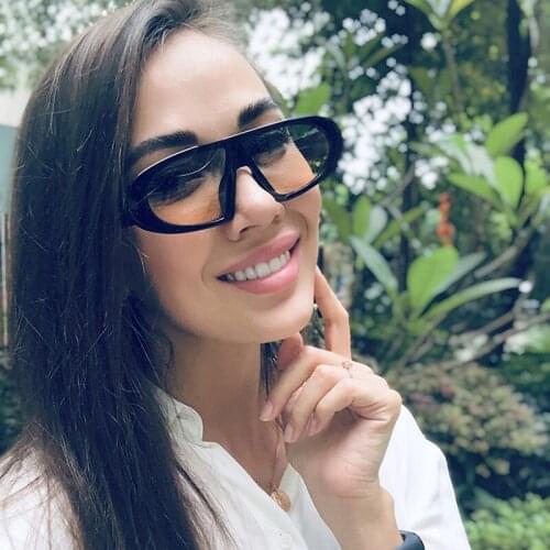 AOZE 2020 fashion cool shell style vintage fine sunglasses womens sunglasses ins popular design brand sunglasses gafas de sol