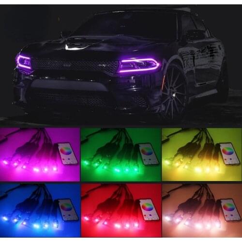 For Dodge Charger 2015-2020 Day light Front Middle Grille Turn Signal Light