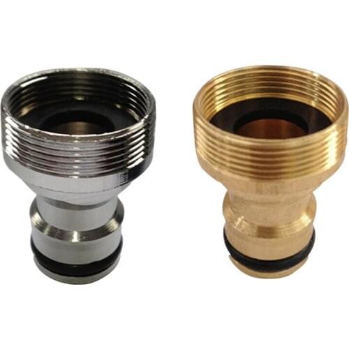Hot Tap Brass Garden Hose Pipe Tube Quick Connector Watering Equipment Spray Nozzle Dropshipping