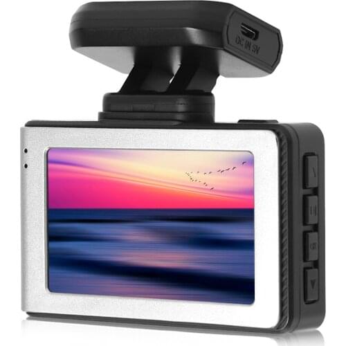 H88 1080P Full HD Dashcam Magnetic Car DVR Night Vision Loop Recording Dashboard Camera with GPS radar Detector + Rear View Cam