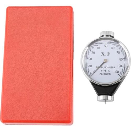 Shore Type A Rubber Tire Durometer Hardness Tester Meter 0-100 HA(A) sclerometer hardness Shaw Pointer Hardness Tester