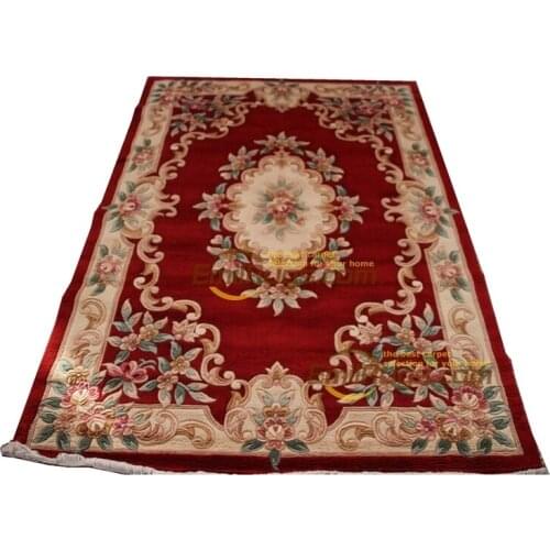 European carpet Antique Spanish Savonnerie Rug Needlepoint Antique Decor Square Rug Southwestern Style Wool Knitting Carpets