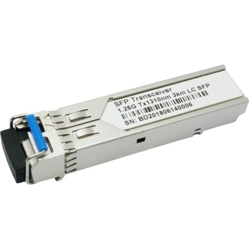 140KM 1.25G 2pcs SFP Module SC/LC connector Gigabit DDM BIDI mini gbic Optical tranceiver module Compatible with Mikrotik