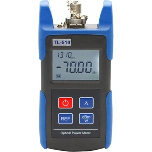 FTTH OPM Fiber Optical Power Meter -70dBm~+10dBm and -50dBm~+26dBm with FC SC ST Connector TL510A TL510C