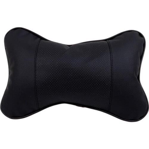 PU Universal Neck Pillow For Car Seat Headrest Cushion Auto Car Interior Accessories