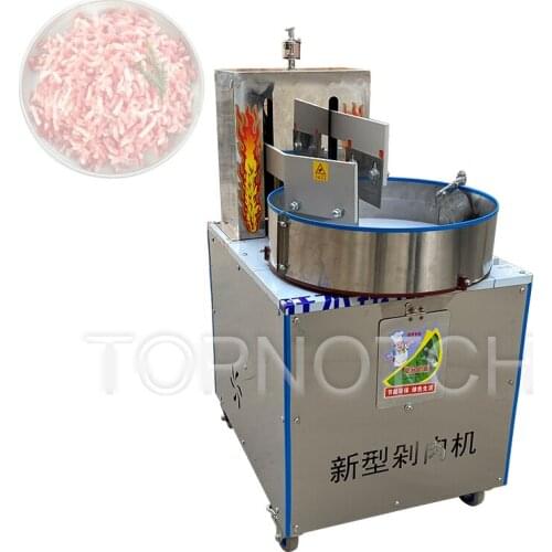 Fully Automatic Electric Fresh Meat Cutter Commercial Imitation Handwork Meat Mincing Machine
