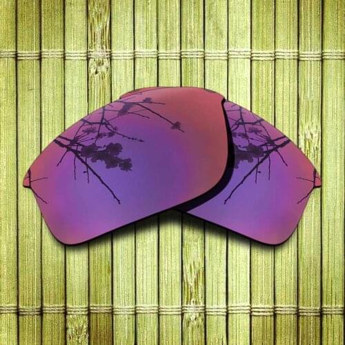 Polarized Replacement Lense For-Oakley Bottle Rocket Sunglasses Frame True Color Mirrored Coating - Midnight Sun Color Options