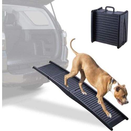 Dog Steps Pet Stairs Dog Ramp Lightweight Folding Pet Ladder Ramp Dog Stairs For High Beds, Trucks, Cars And SUV Over 5kg