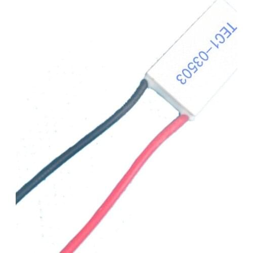 Refrigeration Sheet 3.5V3A Temperature Difference Thermoelectric Cooler Peltier TEC1-03503 Cool and Heat Heatsink Module Cooler
