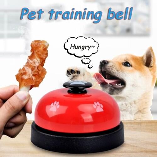 Pet Training Call Bell Dogs Fed A Reminder Interactive Toys Cat Food Snack Training Bell Puppy Accessories Instruction Clicker