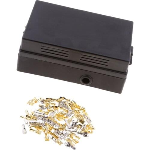 Universal 18 Way Blade Fuse Holder Box 10 Relay Base With Spade Terminals