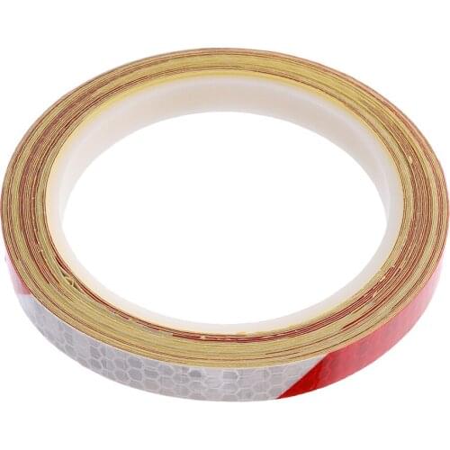 Bicycle Rim Reflective Stickers Tape Decals Motorcycle Cycling Bike Wheel Stripes Accessories 10MM x 8M