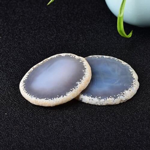 1PC Natural Agate Quartz Crystal Healing Stones Agate Slice Coaster Rock Mineral Specimen Quartz DIY Gift Home Decoration