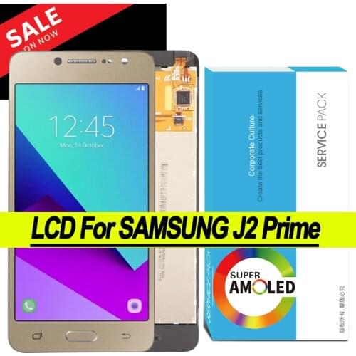 100% Original 5.0'' Display for Samsung Galaxy J2 Prime SM-G532 SM-G532F LCD Touch Screen Digitizer Repair Parts + Service Pack