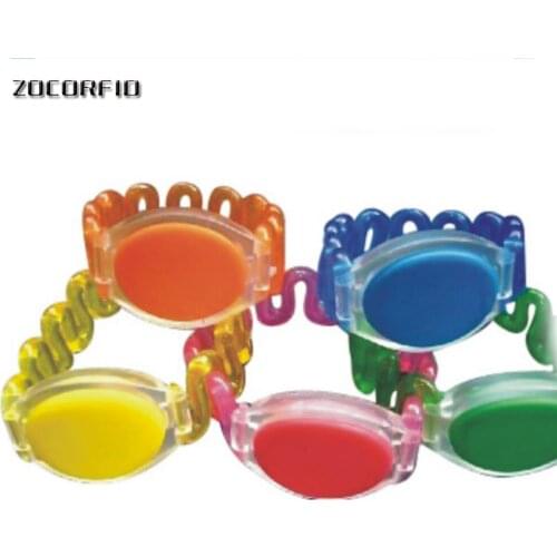 13.56MHZ NFC compatibility S50 Wristband Bracelet IC Card for cabinet lock