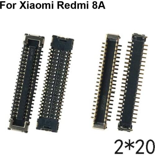 2pcs Dock Connector Micro USB Charging Port FPC connector For Xiaomi Redmi 8A logic on motherboard mainboard Xiao mi Redmi 8 A